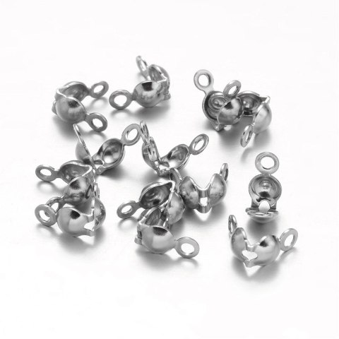 Łapaczki stal chirurgiczna 7,5 mm 10 szt Łapaczki stal chirurgiczna 7,5 mm 10 szt