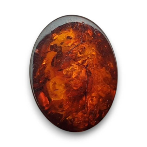 Bursztyn bałtycki kaboszon 16x12 mm nr 876 Bursztyn bałtycki kaboszon 16x12 mm nr 876