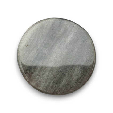 Obsydian srebrny kaboszon fi 29 mm nr 58 Obsydian srebrny kaboszon fi 29 mm nr 58