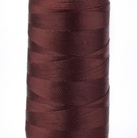 Sznurek poliestrowy skręcany 0,8 mm 5 m coconut brown Sznurek poliestrowy skręcany 0,8 mm 5 m coconut brown