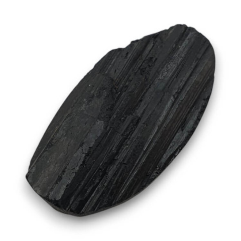 Czarny turmalin kaboszon druzy 29x16 mm nr 303