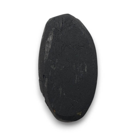 Czarny turmalin kaboszon druzy 29x16 mm nr 303
