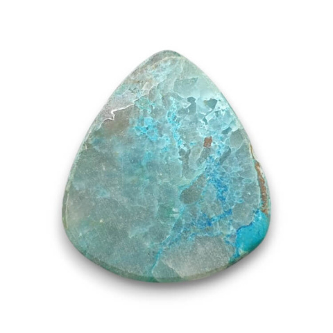Chryzokola kaboszon 27x24 mm nr 211 Chryzokola kaboszon 27x24 mm nr 211