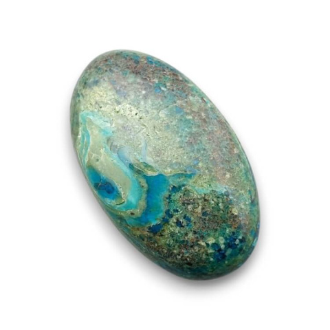 Chryzokola kaboszon 28x17 mm nr 195 Chryzokola kaboszon 28x17 mm nr 195