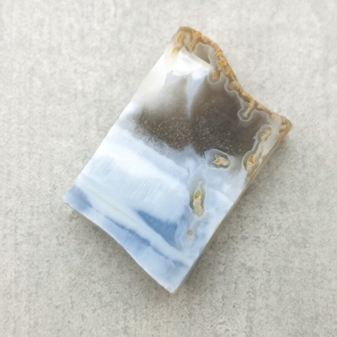 Opal niebieski ciety surowy 25x17 mm nr 129 Opal niebieski ciety surowy 25x17 mm nr 129