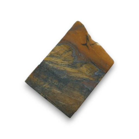 Tygrysie oko cięte surowe 33x22 mm nr 48 Tygrysie oko cięte surowe 33x22 mm nr 48