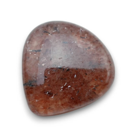 Kwarc truskawkowy kaboszon 25x24 mm nr 27 Kwarc truskawkowy kaboszon 25x24 mm nr 27