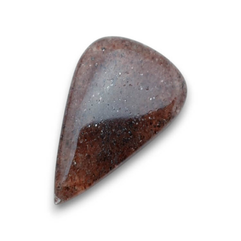 Kwarc truskawkowy kaboszon 34x21 mm nr 63 Kwarc truskawkowy kaboszon 34x21 mm nr 63