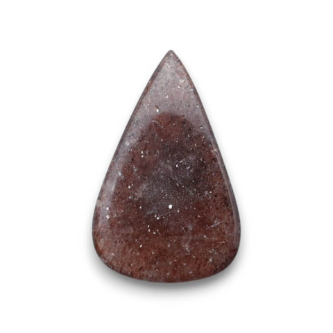 Kwarc truskawkowy kaboszon 34x21 mm nr 63 Kwarc truskawkowy kaboszon 34x21 mm nr 63