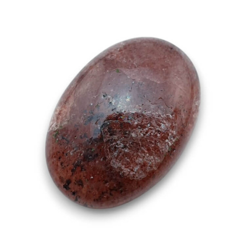 Kwarc truskawkowy kaboszon 26x18 mm nr 105 Kwarc truskawkowy kaboszon 26x18 mm nr 105