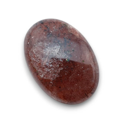 Kwarc truskawkowy kaboszon 26x18 mm nr 105 Kwarc truskawkowy kaboszon 26x18 mm nr 105