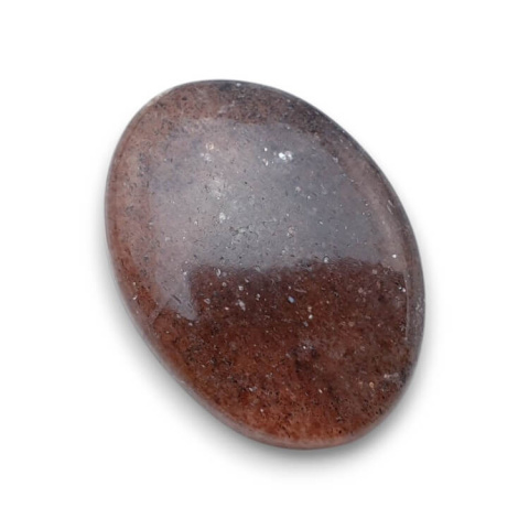 Kwarc truskawkowy kaboszon 27x20 mm nr 126 Kwarc truskawkowy kaboszon 27x20 mm nr 126