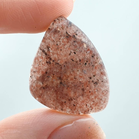 Kwarc truskawkowy kaboszon 28x21 mm nr 127 Kwarc truskawkowy kaboszon 28x21 mm nr 127