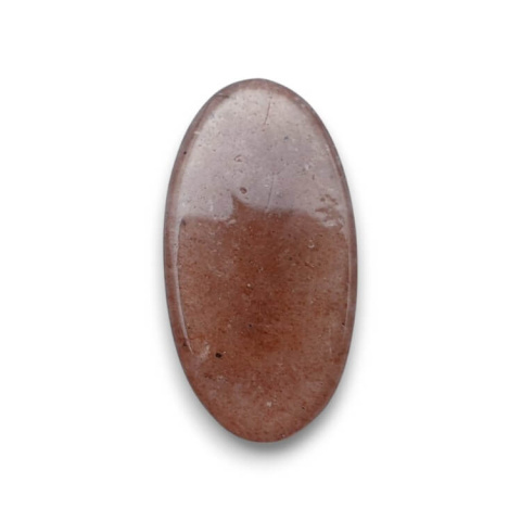 Kwarc truskawkowy kaboszon 30x16 mm nr 129 Kwarc truskawkowy kaboszon 30x16 mm nr 129