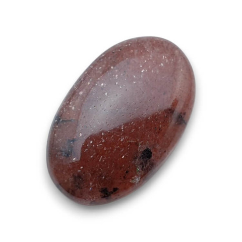 Kwarc truskawkowy kaboszon 30x19 mm nr 106 Kwarc truskawkowy kaboszon 30x19 mm nr 106