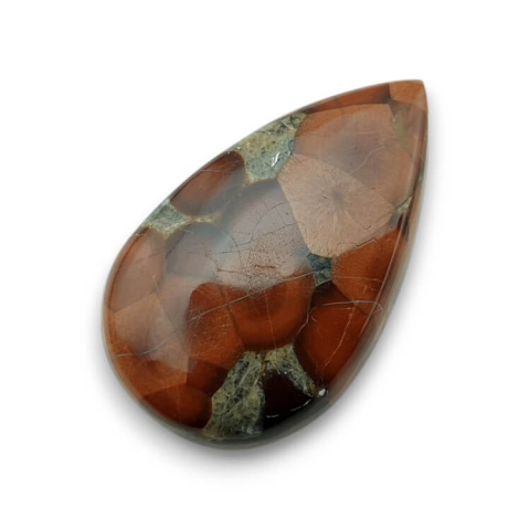 Obsydian orzechowy kaboszon 33x20 mm nr 15 Obsydian orzechowy kaboszon 33x20 mm nr 15