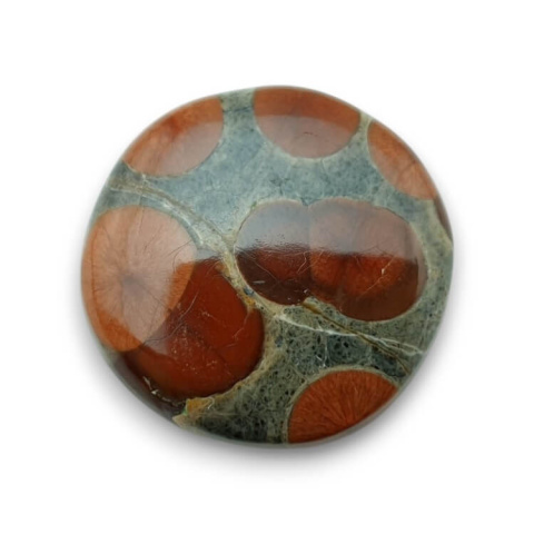 Obsydian orzechowy kaboszon fi 26 mm nr 7 Obsydian orzechowy kaboszon fi 26 mm nr 7
