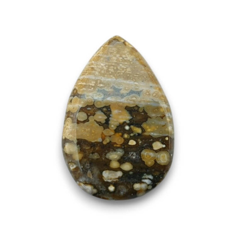Jaspis oceaniczny kaboszon 28x19 mm nr 56 Jaspis oceaniczny kaboszon 28x19 mm nr 56