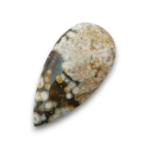 Jaspis oceaniczny kaboszon 30x15 mm nr 110 Jaspis oceaniczny kaboszon 30x15 mm nr 110