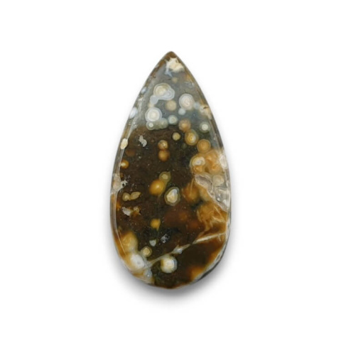 Jaspis oceaniczny kaboszon 30x15 mm nr 110 Jaspis oceaniczny kaboszon 30x15 mm nr 110