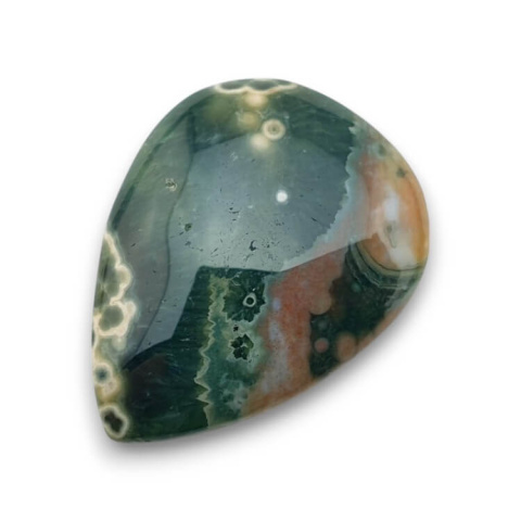 Jaspis oceaniczny kaboszon 30x23 mm nr 95 Jaspis oceaniczny kaboszon 30x23 mm nr 95