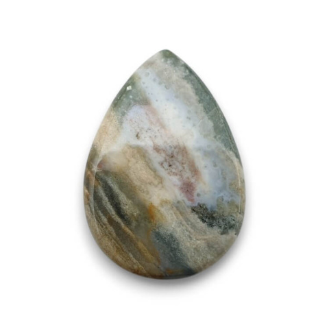 Jaspis oceaniczny kaboszon 32x22 mm nr 101 Jaspis oceaniczny kaboszon 32x22 mm nr 101