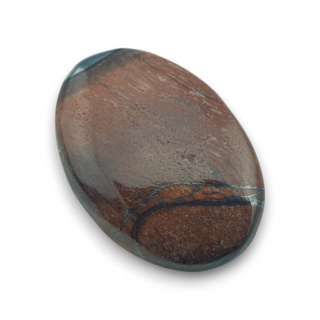 Tygrysie oko czerwone kaboszon 25x18 mm nr 4