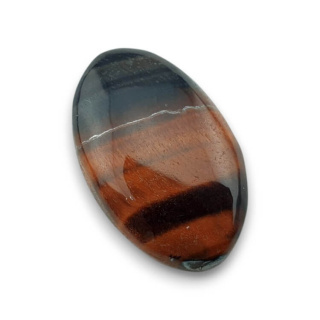 Tygrysie oko czerwone kaboszon 27x17 mm nr 12