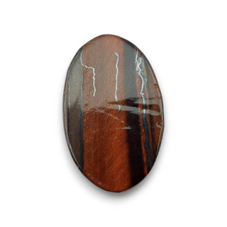 Tygrysie oko czerwone kaboszon 28x18 mm nr 8