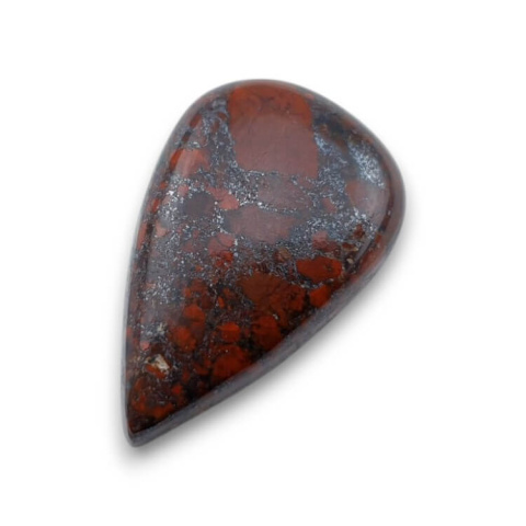 Jaspis czerwony kaboszon 26x17 mm nr 63 Jaspis czerwony kaboszon 26x17 mm nr 63