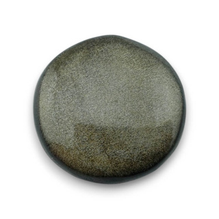 Obsydian złoty kaboszon fi 26 mm nr 31