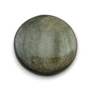 Obsydian złoty kaboszon fi 27 mm nr 53