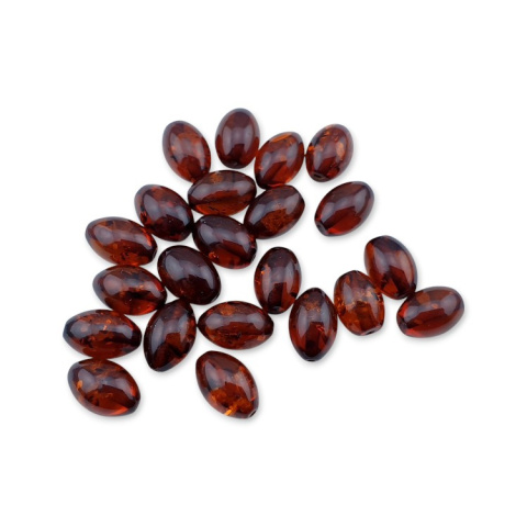 Bursztyn bałtycki koralik owal 11x8 mm 1 szt Bursztyn bałtycki koralik owal 11x8 mm 1 szt