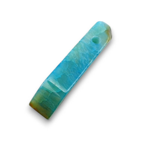 Agat crackle sopel 38x17 mm nr 112 Agat crackle sopel 38x17 mm nr 112
