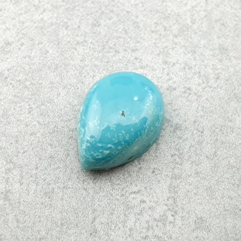 Turkus tybetański kaboszon 10x7 mm nr 198 Turkus tybetański kaboszon 10x7 mm nr 198