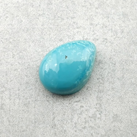 Turkus tybetański kaboszon 10x7 mm nr 198 Turkus tybetański kaboszon 10x7 mm nr 198