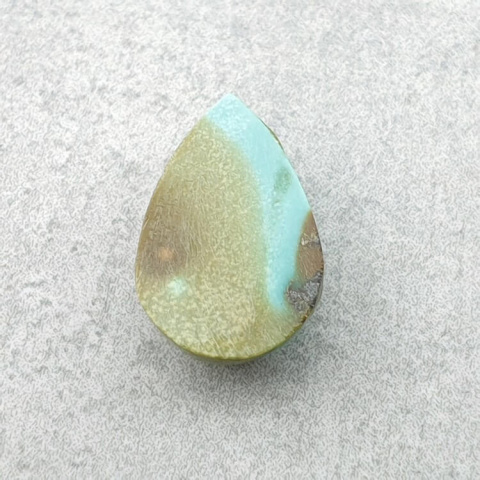 Turkus tybetański kaboszon 12x8 mm nr 211 Turkus tybetański kaboszon 12x8 mm nr 211