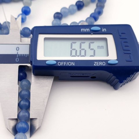 Awenturyn niebieski kula 6 mm 20 szt Awenturyn niebieski kula 6 mm 20 szt