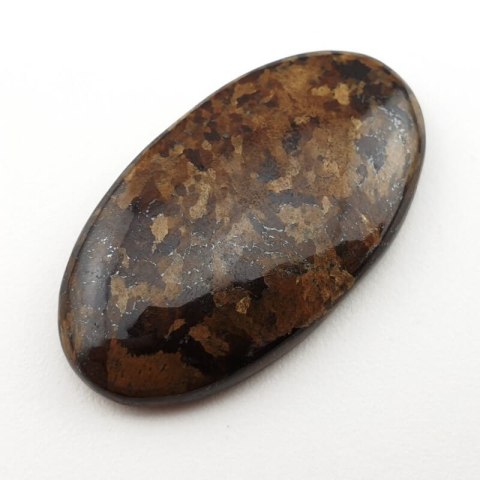 Bronzyt kaboszon 39x21 mm nr 38 Bronzyt kaboszon 39x21 mm nr 38