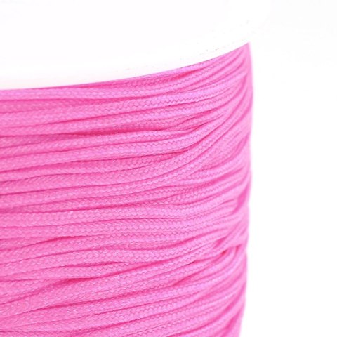 Sznurek nylonowy topliwy 0,5 mm 5 m hot pink Sznurek nylonowy topliwy 0,5 mm 5 m hot pink