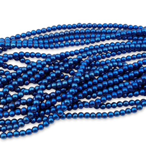 Hematyt niebieski kula 3 mm 20 szt Hematyt niebieski kula 3 mm 20 szt