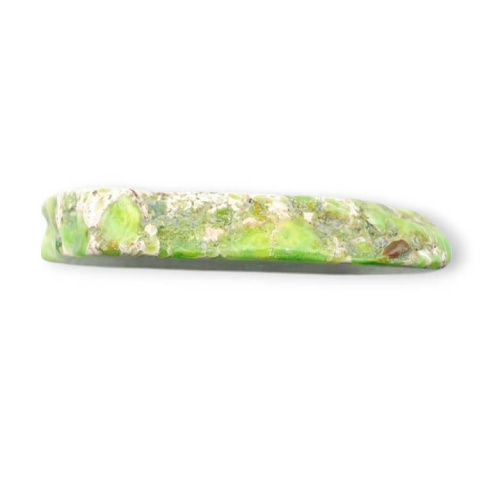 Jaspis cesarski plaster z dziurką 36x23 mm nr 213 Jaspis cesarski plaster z dziurką 36x23 mm nr 213