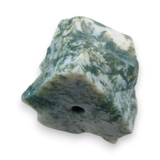 Agat indyjski bryłka z dziurką 25x19 mm nr 77