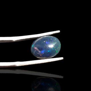 Czarny Opal Etiopski 11x9 mm nr 902