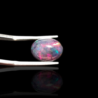 Czarny Opal Etiopski 12x9 mm nr 876