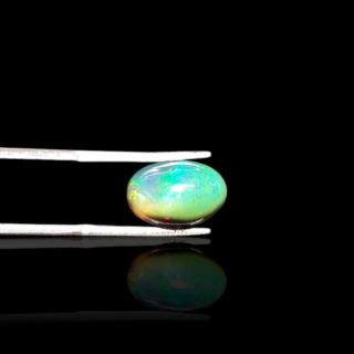 Czarny Opal Etiopski 13x9 mm nr 851