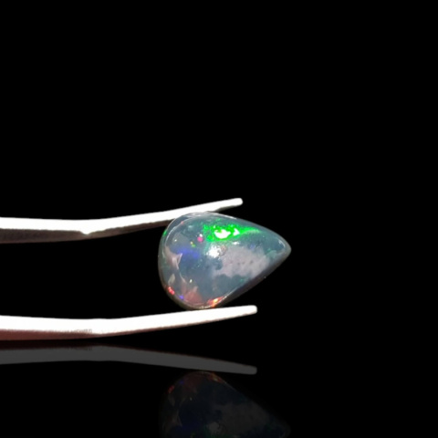 Czarny Opal Etiopski 14x10 mm nr 848 Czarny Opal Etiopski 14x10 mm nr 848