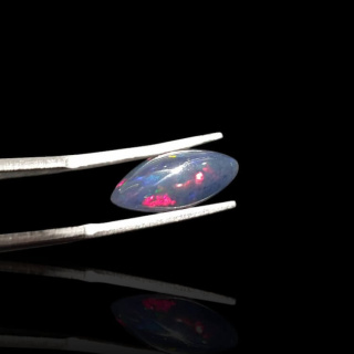 Czarny Opal Etiopski 15x6 mm nr 853