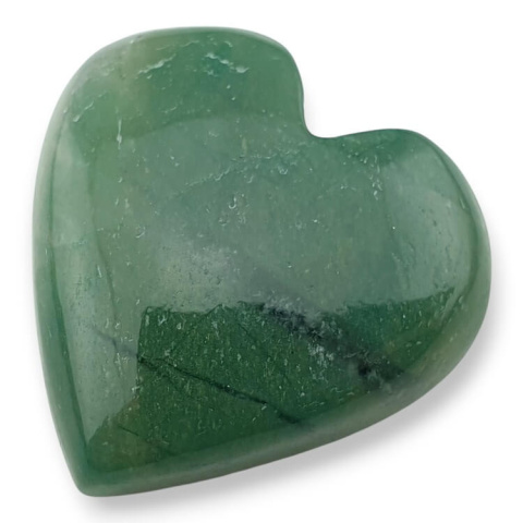 Jadeit zielony kaboszon serce 27x27 mm nr G25 Jadeit zielony kaboszon serce 27x27 mm nr G25