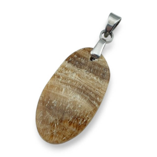 Aragonit zawieszka 26x14 mm nr G63